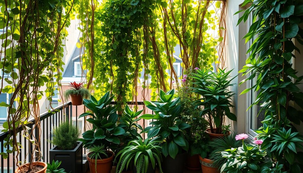 vertikaler Garten Balkon